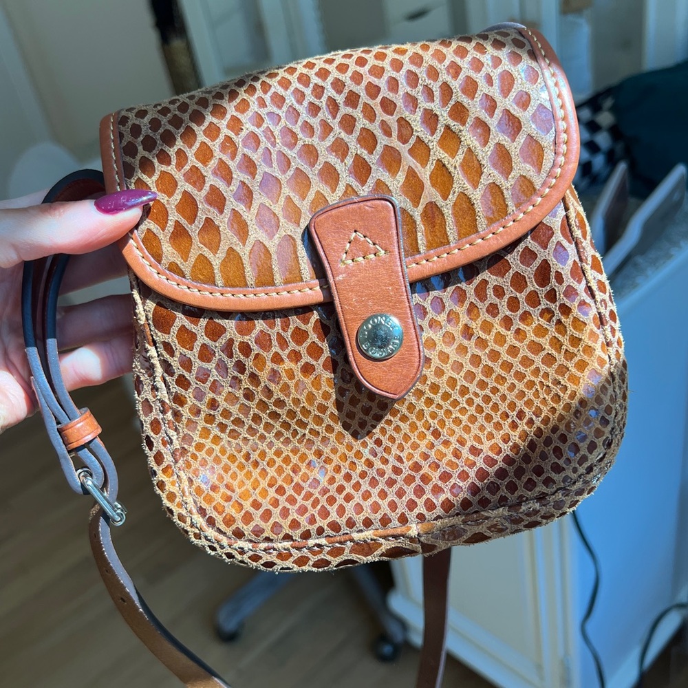 Genuine Leather Dooney and Burke Crocodile Crossbody